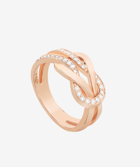 샹스 인피니 미디엄 하프파베 링 